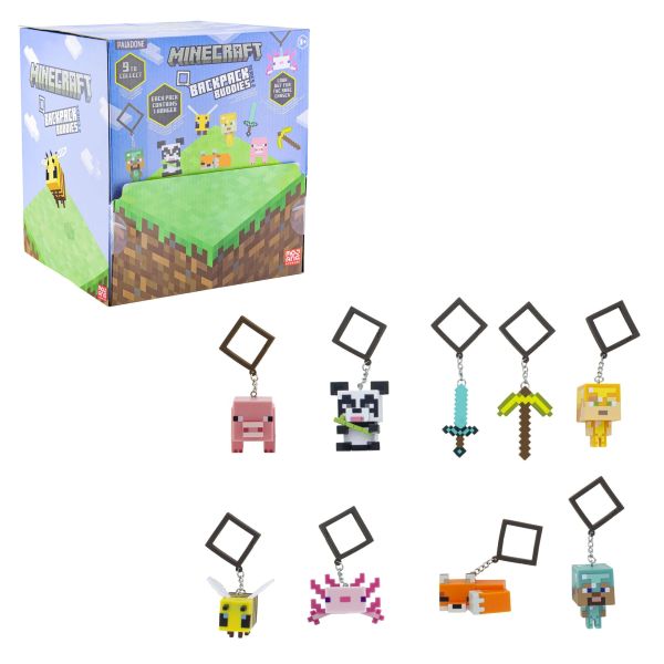 PALADONE – MINECRAFT – Backpack Buddies cm In Espo da 24pz…x